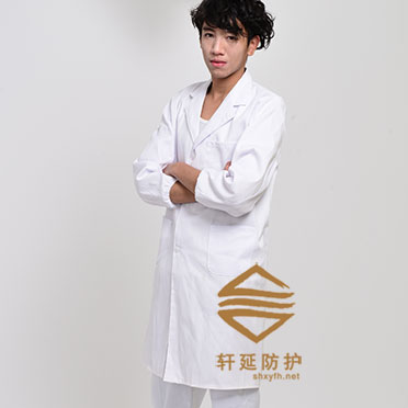 大褂工作服现货白大褂定做白大褂实验室大褂-上海轩延防护